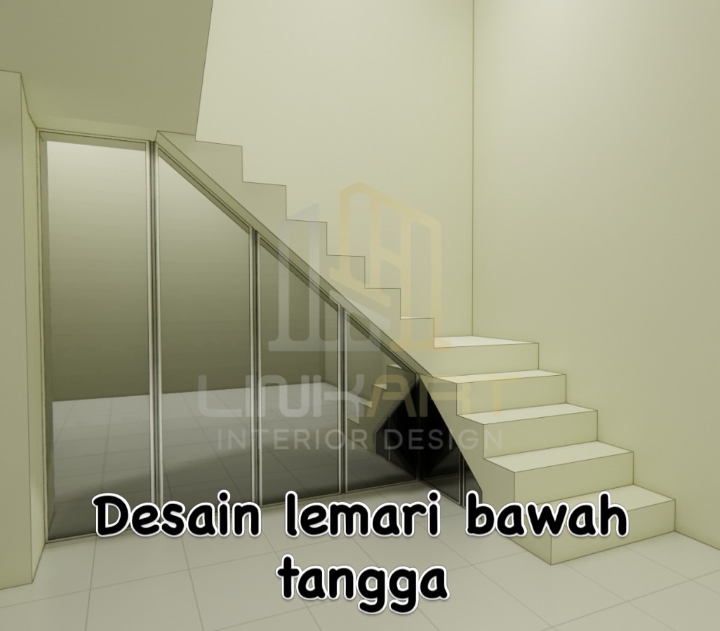Desain lemari bawah tangga, kami desain sesuai request anda.Yuk yang mau dibantu desain dan peng